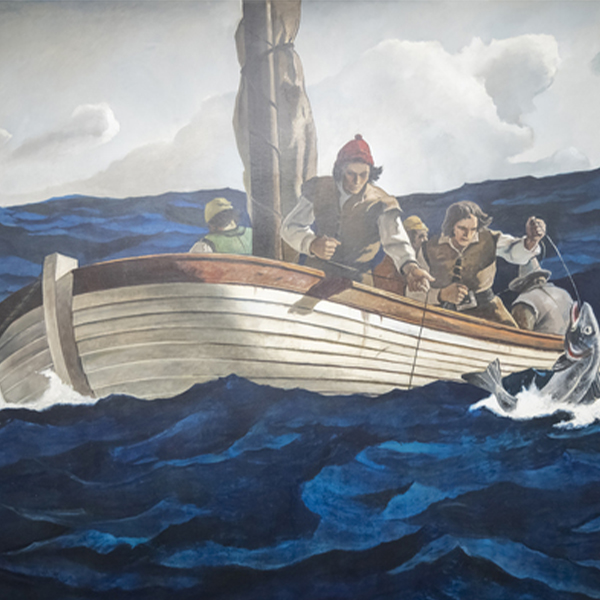 El encuentro con la vida: N.C. Wyeth y los murales de MetLife